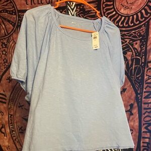 Light Blue Aerie Top